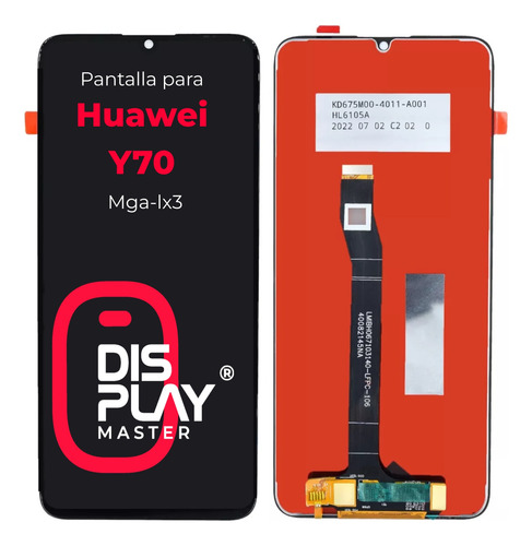 Pantalla Display Lcd Para Huawei Nova Y70 Mga-lx3 Oem