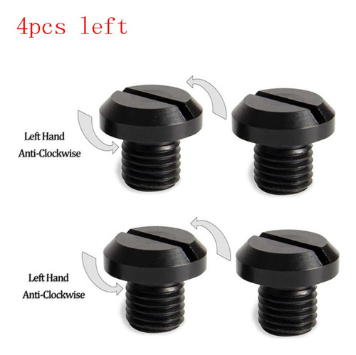 2 X 4 Tornillos De Tornillo Para Agujero De Espejo De