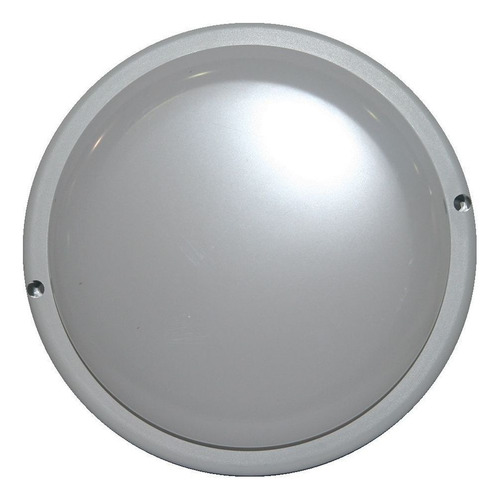 Imagen 1 de 8 de Lampara Led Vapoleta Redonda, 12w Ip54 6500k