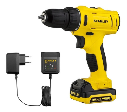 Taladro Rotación 12v + Batería Stanley Scd121s1-b2