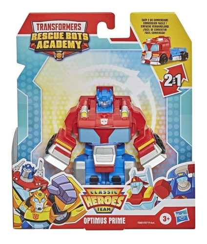 Transformers Rescue Bots Academy Classic Heroe Optimus Prime