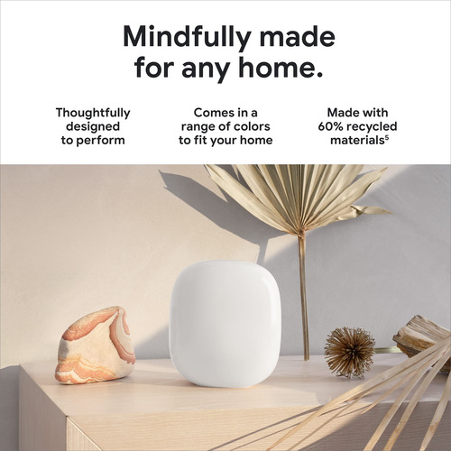 Google Nest Wifi Pro - Sistema De Wi-fi 6e Confiable Para