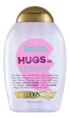  Ogx Shampoo Ultra Hidratante Kandee Pop Glam 385 Ml