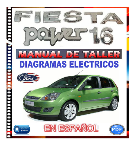 Ford Fiesta Power Manual Taller Servicio Mecánica 2002/2008