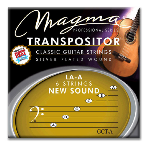 Cuerdas Transpositor Criolla New Sound La-a Magma Gct-a