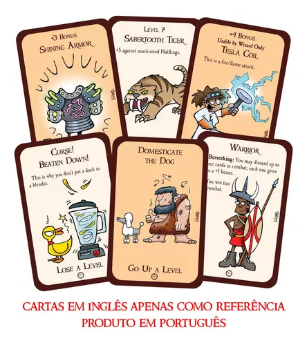 Munchkin - Jogo de Cartas - Galápagos Jogos (em português)