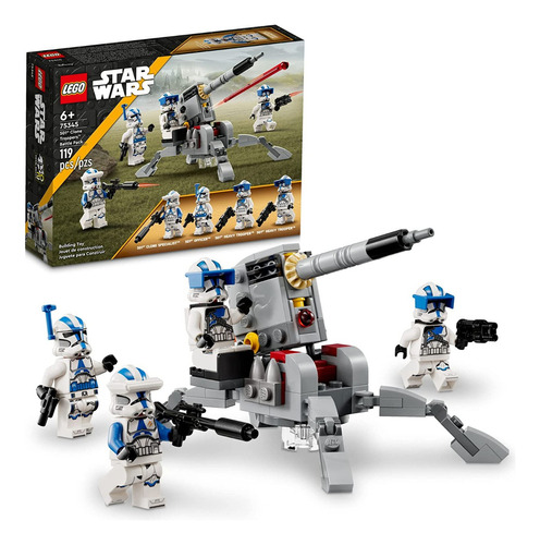 Kit Lego Star Wars Tm 75345 Clon Troopers De La 501 (119 Pz)