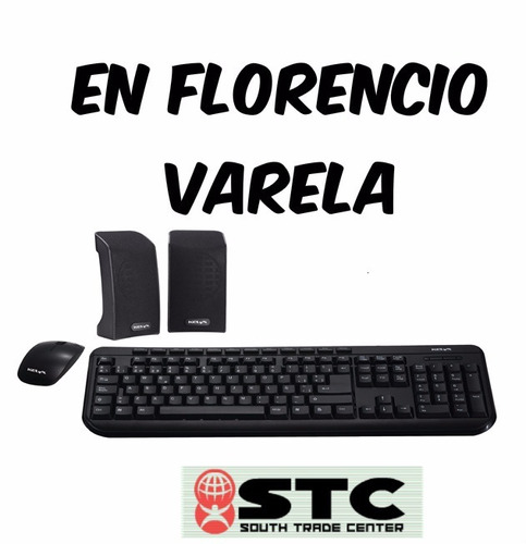 Kit Kelyx  Teclado Y Mouse Usb  Yparlante Alimentacion Usb