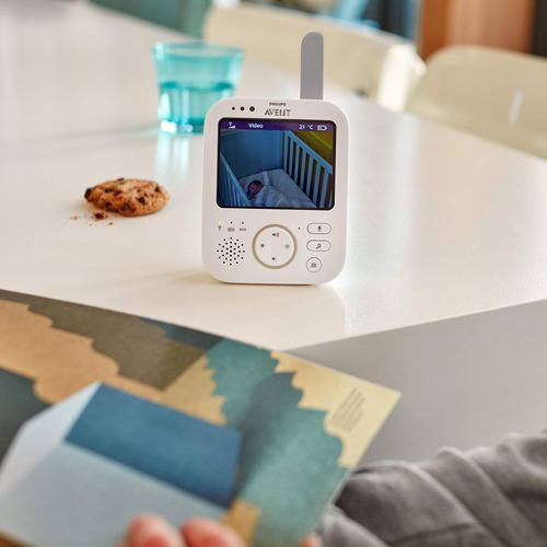 Philips Avent - Monitor Digital Para Bebé Con Cámara Y Audio