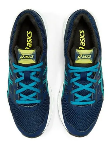 Tenis Asics Ni os Azul Contend 5 Gs Running 1014a049404 Env o gratis