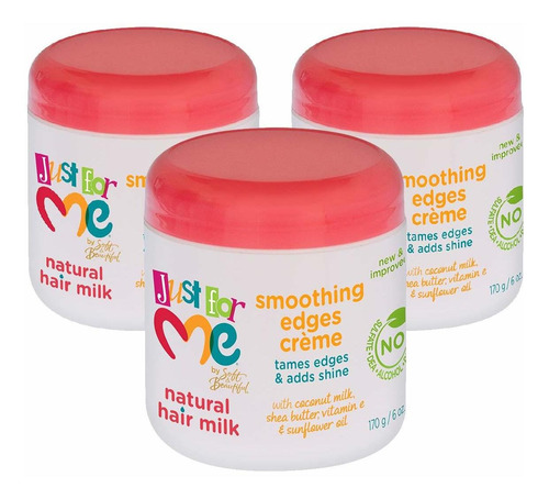 Just For Me Natural Hair Milk Smoothing Edges Creme, Tames .