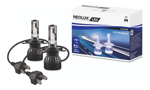 Lampara Led H4 Neolux Auto/moto 12v 1 Año De Garantía (par)