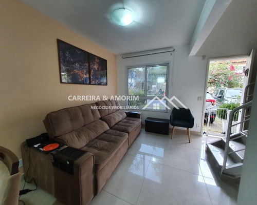 Imagem 5 de 30 de Casa A Venda Em Condomínio, 3 Dormitórios, Suíte, Sala 2 Ambientes, Churrasqueira E Quintal Privativo. Condomínio Vila Das Cores. Jardim São Luis. - Ca00369 - 71148624
