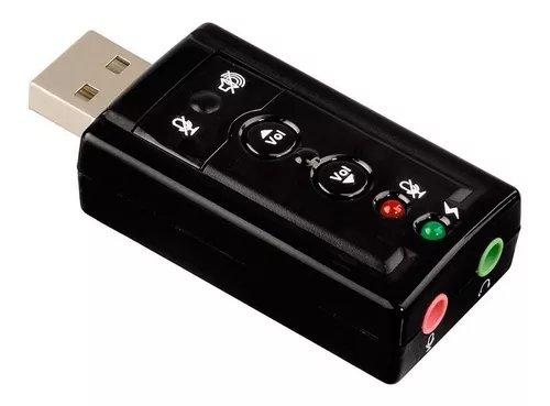 Tarjeta De Sonido Usb 7.1 Control De Volumen - ZAMUX BOGOTA