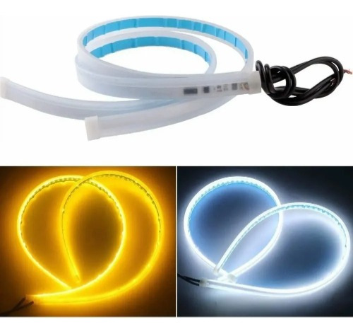 Tiras Luces Led De 60cm Con Circulación Diurna Con Dirección