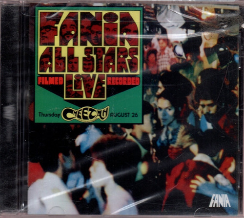 Cd Fania All Stars Live At The Cheetah, Vol. 1