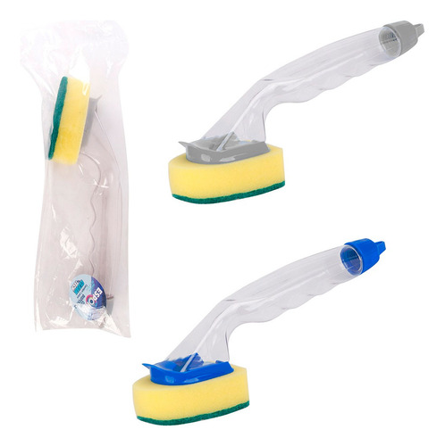 Esponja Clean Tech Esponja Bucha Multiuso branco