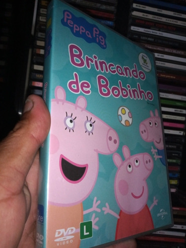 Peppa Pig Brincando De Bobinho - Dvd Original