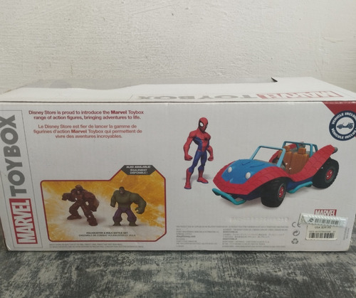 Imagen 4 de 5 de Marvel Toybox Set Spiderman Con Spider Mobile