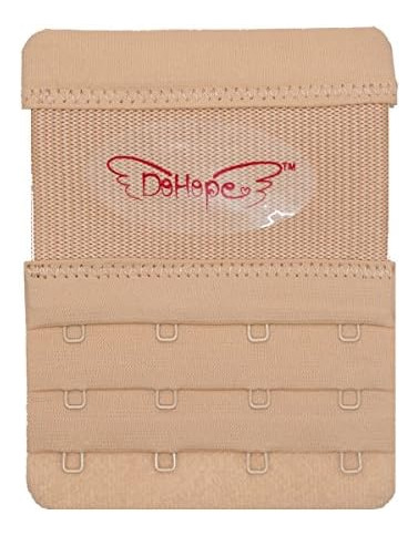 3 Uds Extensor De Sujetador Trasero Elástico 4 Ganchos 3 Fil