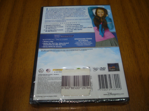 Dvd Disney / Hannah Montana / Temporada 2 Vol.2 (nuevo)