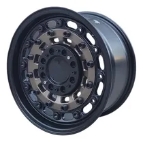 Comprar Set (4u) De Llantas Aro 16x8 Apernada 6x139 Et0 - Dnl Negro\u002Fbronce