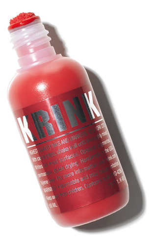 Marcador De Pintura Opaco Krink K-60, Rojo