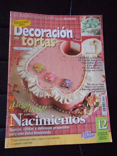 Revista Decoracion De Tortas N° 12 - 2002 - Mirta Biscardi 