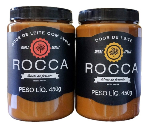 Rocca Kit Doce De Leite Avelã E Tradicional 450g Cada