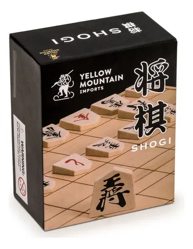 Juego De Ajedrez Japonés Shogi De Madera De Imports Yellow M