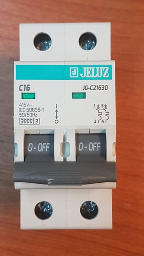 Llave Termica Jeluz Bipolar - 10a / 16a / 20a / 25a / 32a