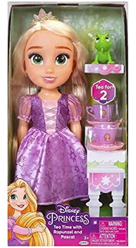 Jakks Disney Princess Doll Tea Time Con Rapunzel Y Pascal