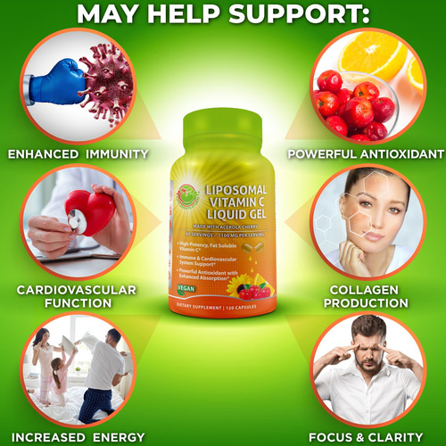 Supplements Studio Vitamina C Liposomal 1100mg 120 Cápsulas