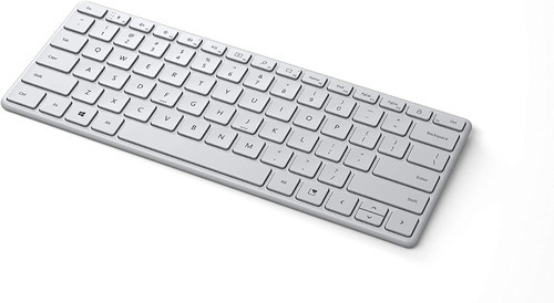 Imagen 3 de 5 de Teclado Microsoft Bluetooth Compact Blanco - 21y-00062