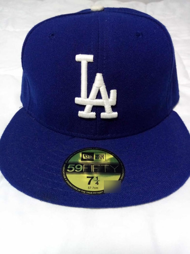 Gorra New Era Los Ángeles 59fifty 7 1/4 Azul.