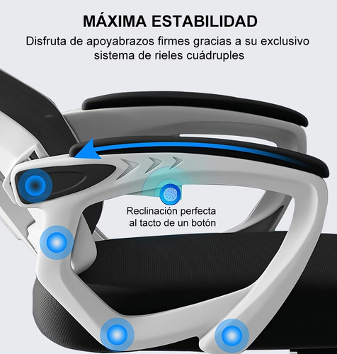 Mesa Y Silla Ergonómicas Ajustables De Malla Transpirable