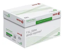 Comprar Caja Papel Xerox Ecologico Tamaño Oficio 5000 Hojas Blancas