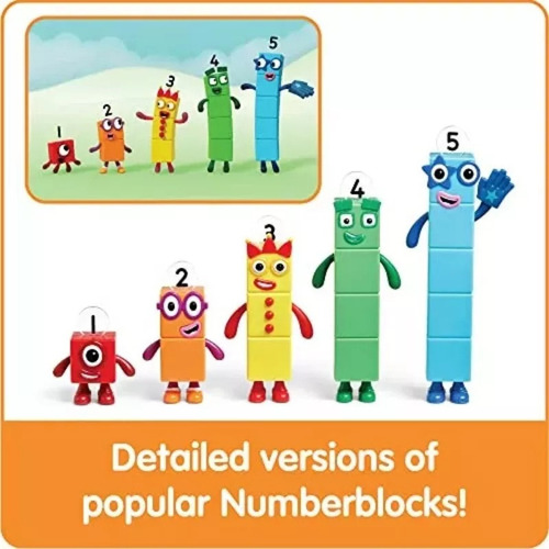 Numberblocks Hand2mind Friends De Una A Cinco Figuras Acción