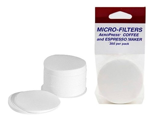 Filtros Para Cafetera Manual Aeropress X 350 Unidades