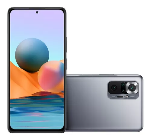 Xiaomi Redmi Note 10 Pro (108 Mpx) Dual SIM 128 GB gris ónix 6 GB