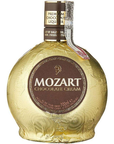 Licor Fino Creme De Chocolate Mozart Garrafa 700ml