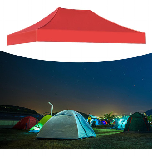 Toldo Cubierta Parasol Refugio Toldo Tienda De Campaña Rojo