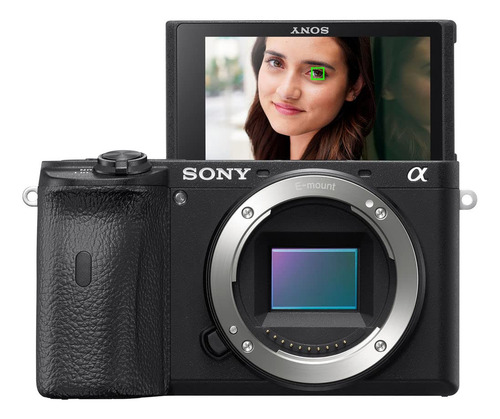 Câmera Sem Espelho Sony A6600 Ilce6600/b Com 2 Baterias 64gb