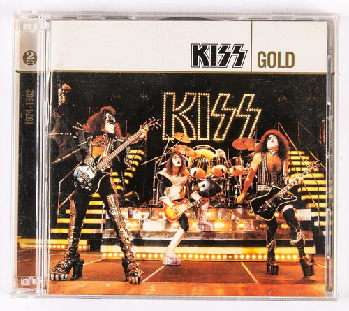 Kiss - Gold - 2 Cds - Importado (40 Canciones)