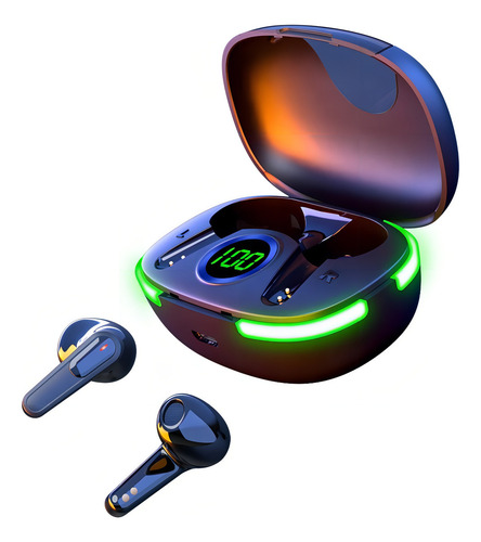 Fone De Ouvido Sem Fio 5.1 Bluetooth Wireless Earbuds Cor Preto