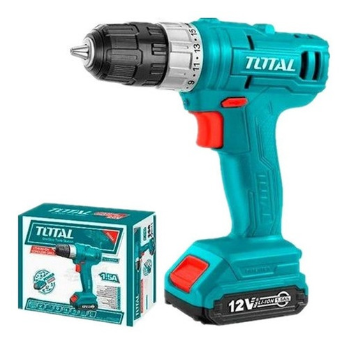 Taladro Inalambrico Litio-ion 10mm 12v Total