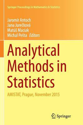 Libro Analytical Methods In Statistics : Amistat, Prague,...
