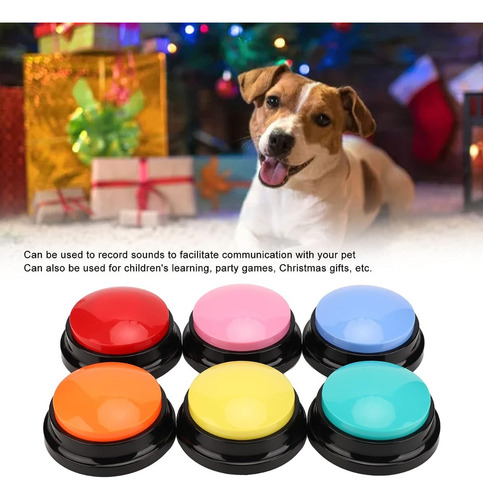 Juego Botones De Comunicacion Para Mascota Perro Gato Señal