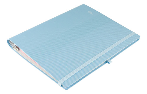 Carpeta Printaform Pastel Universitaria, 3/4'' Con 100 Hojas Cielo