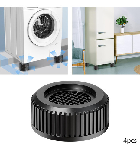 4 Piezas De Alfombrillas Para Base De Refrigerador, A